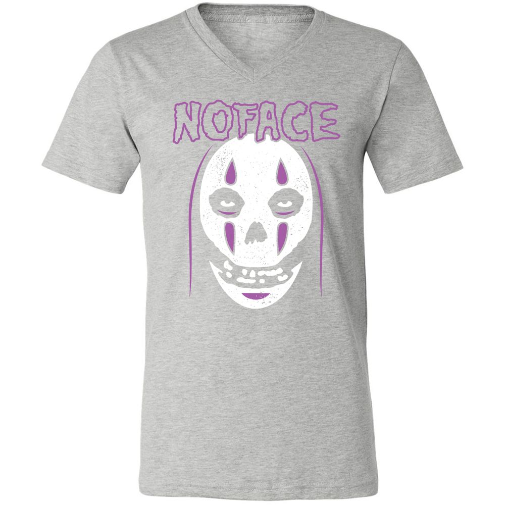 Unisex V-Neck T-Shirt - F66MU6YC - Athletic Heather - 7