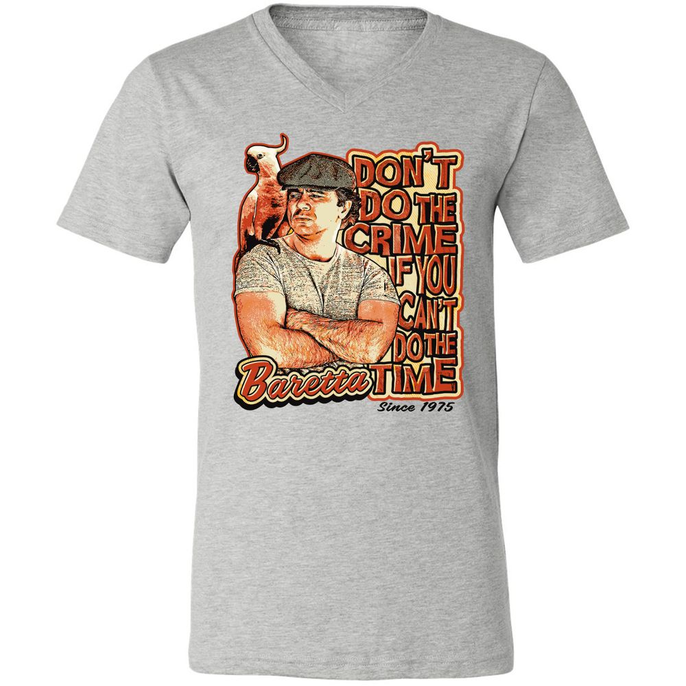Unisex V-Neck T-Shirt - RZCLDQHH - Athletic Heather - 7