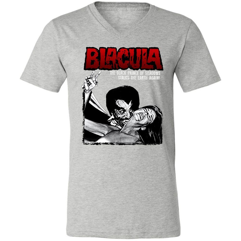 Unisex V-Neck T-Shirt - F8XYDNC5 - Athletic Heather - 7