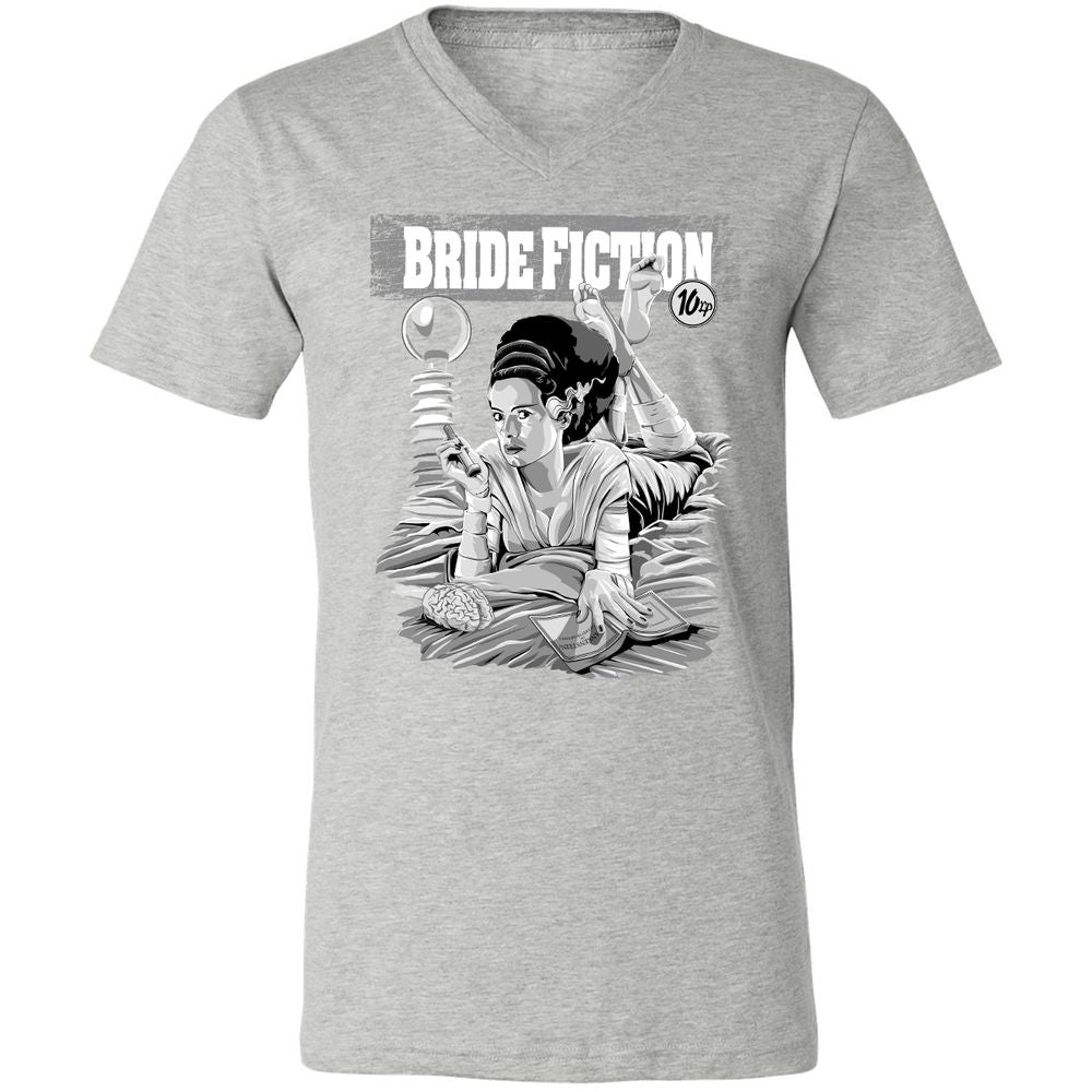 Unisex V-Neck T-Shirt - 733FYL3C - Athletic Heather - 7