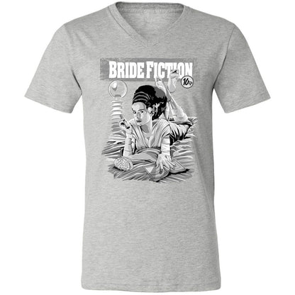 Unisex V-Neck T-Shirt - 733FYL3C - Athletic Heather - 7