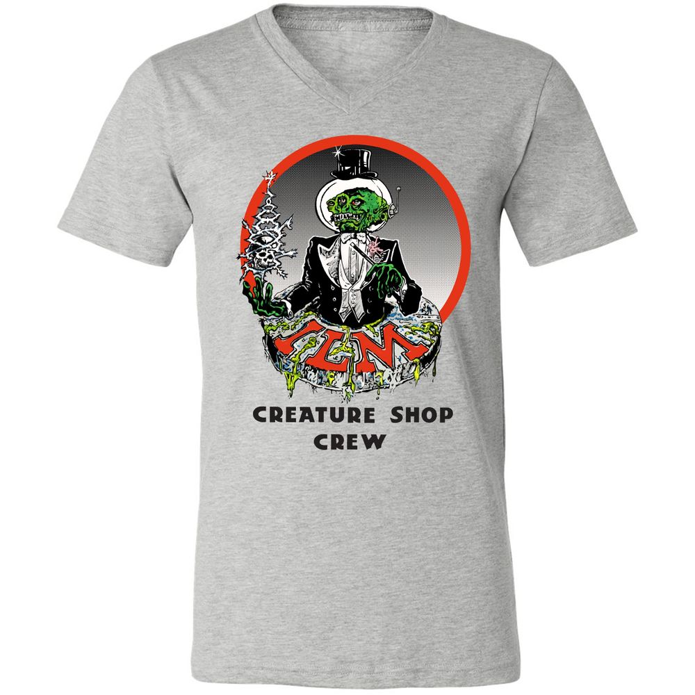 Unisex V-Neck T-Shirt - N8RYYYKM - Athletic Heather - 7