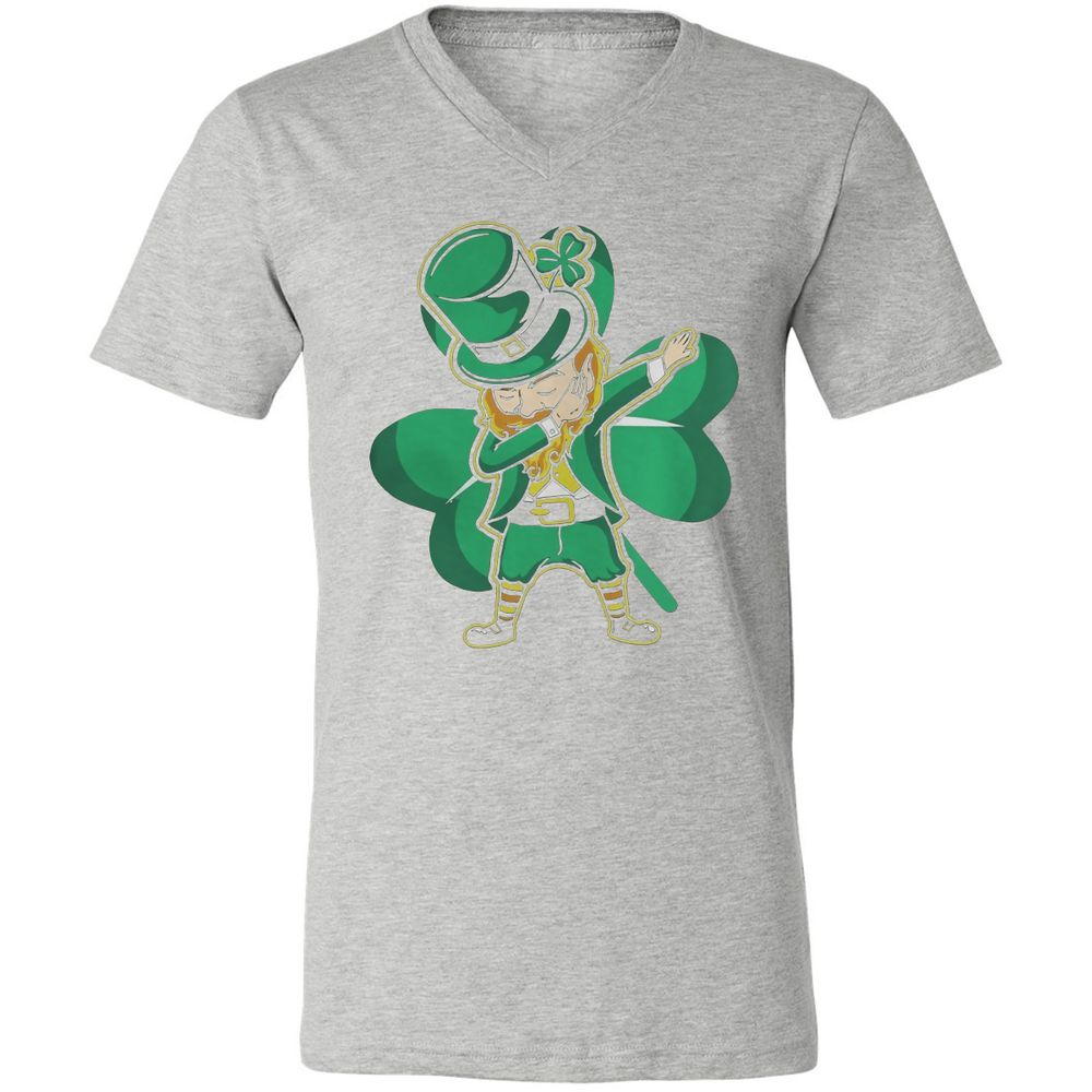 Unisex V-Neck T-Shirt - TC7FTDDD - Athletic Heather - 7