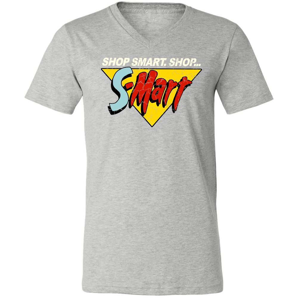 Unisex V-Neck T-Shirt - R8K31SNJ - Athletic Heather - 7
