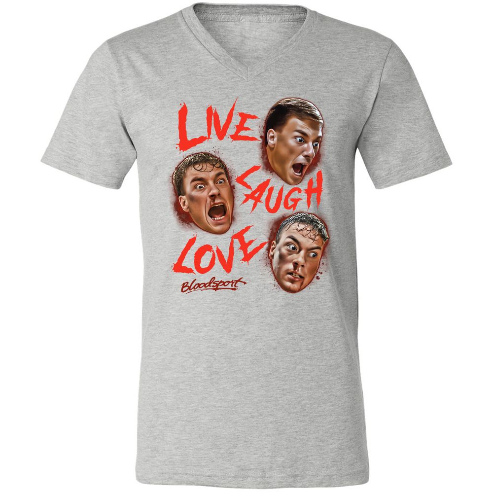 Unisex V-Neck T-Shirt - R1M4EHBV - Athletic Heather - 7