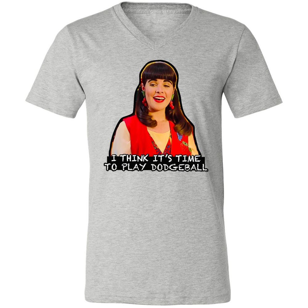 Unisex V-Neck T-Shirt - CNMR5UGP - Athletic Heather - 7