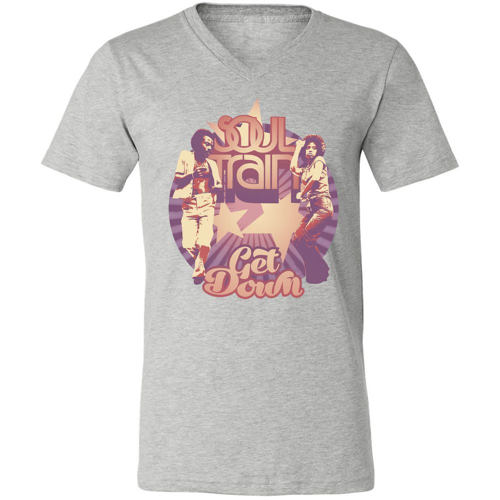 Soul Train Get Down - Athletic Heather - 7