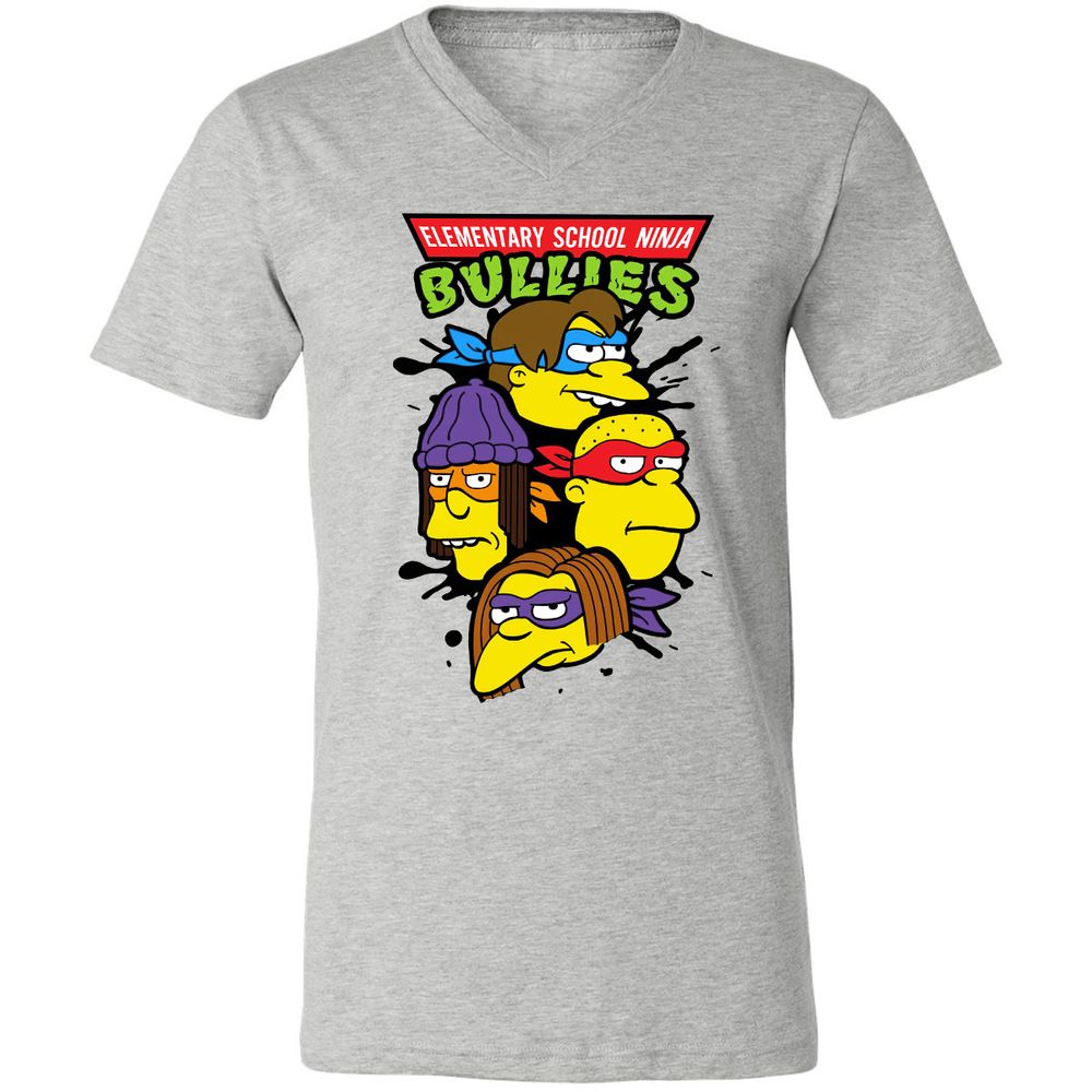 Unisex V-Neck T-Shirt - RTVPKV9W - Athletic Heather - 7