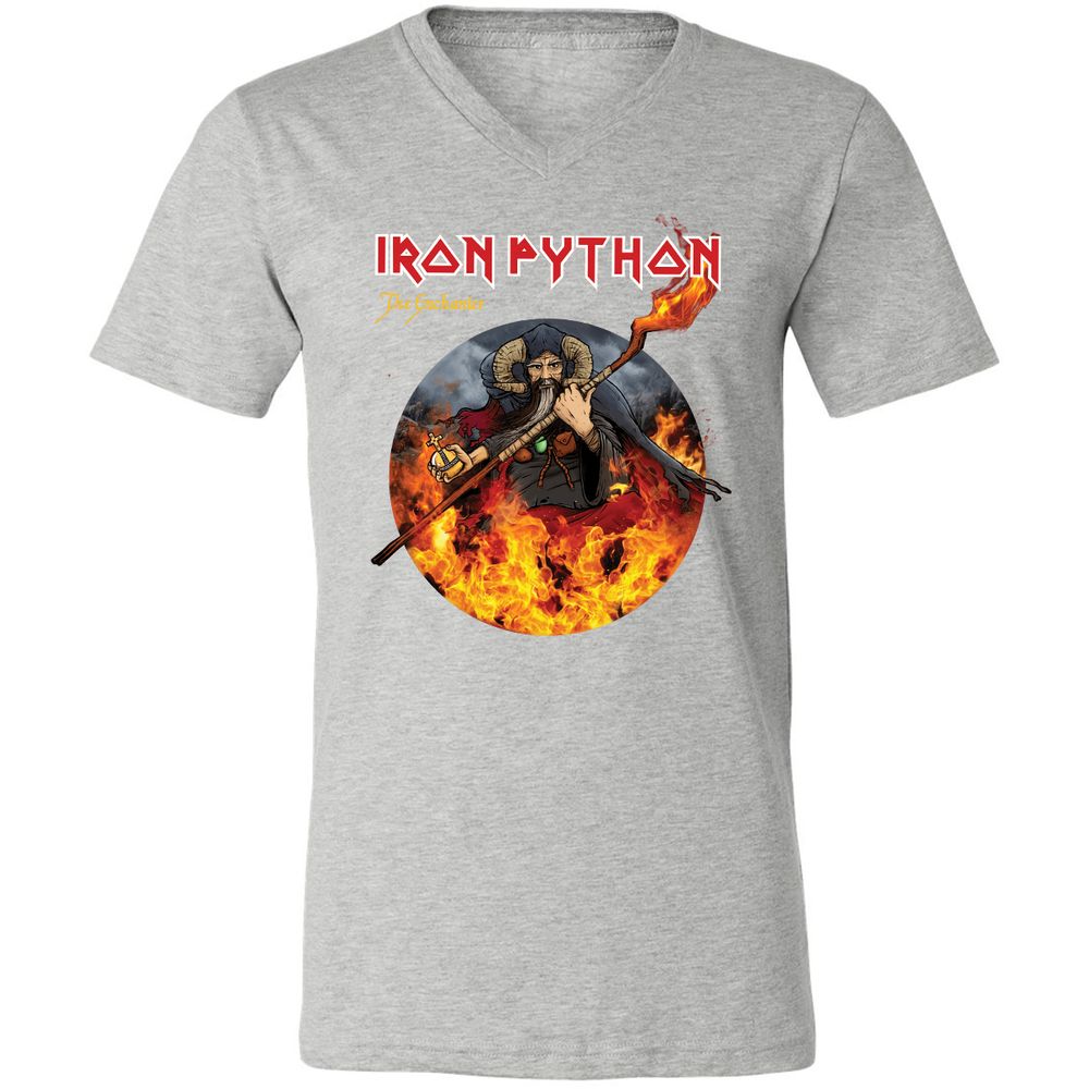 Unisex V-Neck T-Shirt - 2J3RTF5V - Athletic Heather - 7