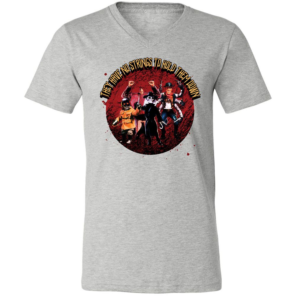 Unisex V-Neck T-Shirt - 3V26T4DZ - Athletic Heather - 7