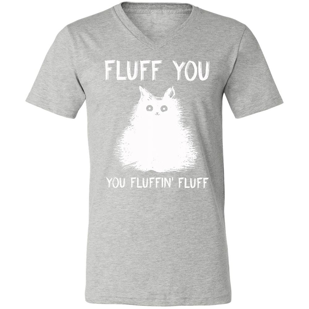 Unisex V-Neck T-Shirt - N3B1SQDU - Athletic Heather - 7