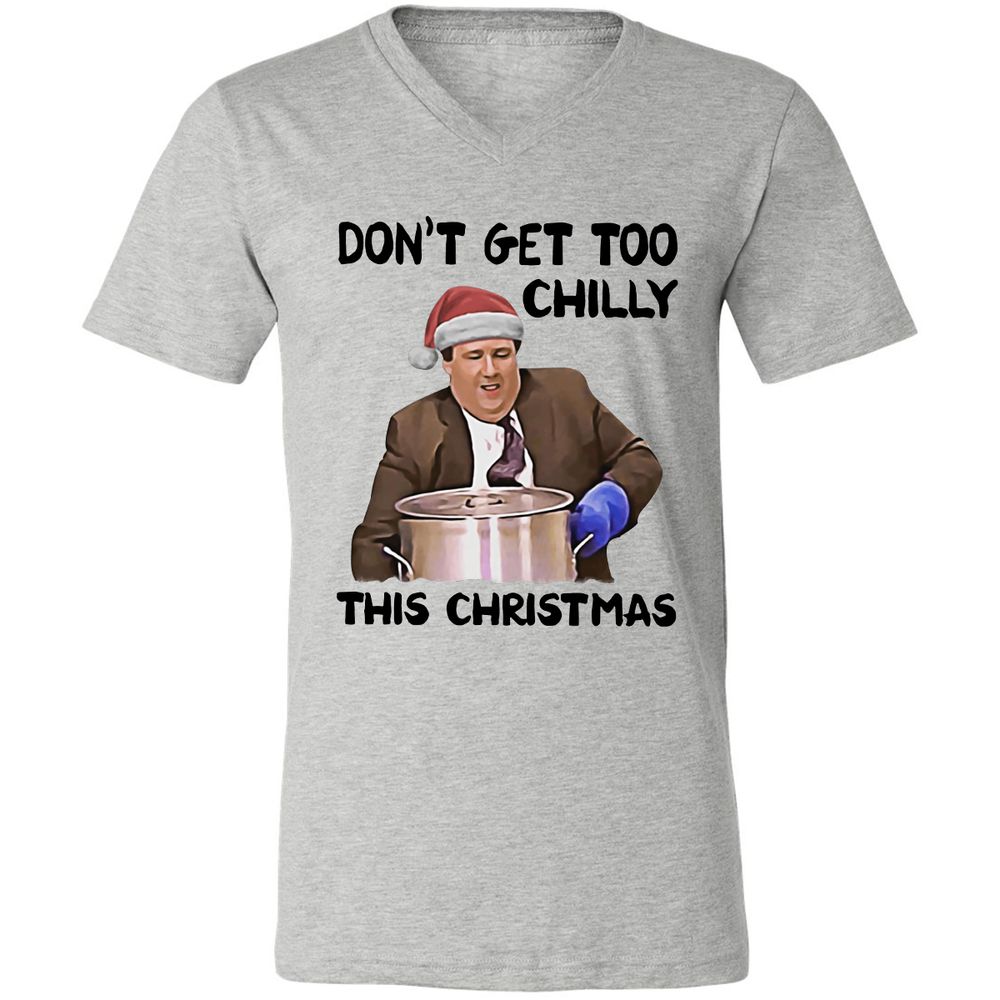 Unisex V-Neck T-Shirt - LZ3EBKAA - Athletic Heather - 7