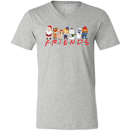 Friends Christmas - Athletic Heather - 7