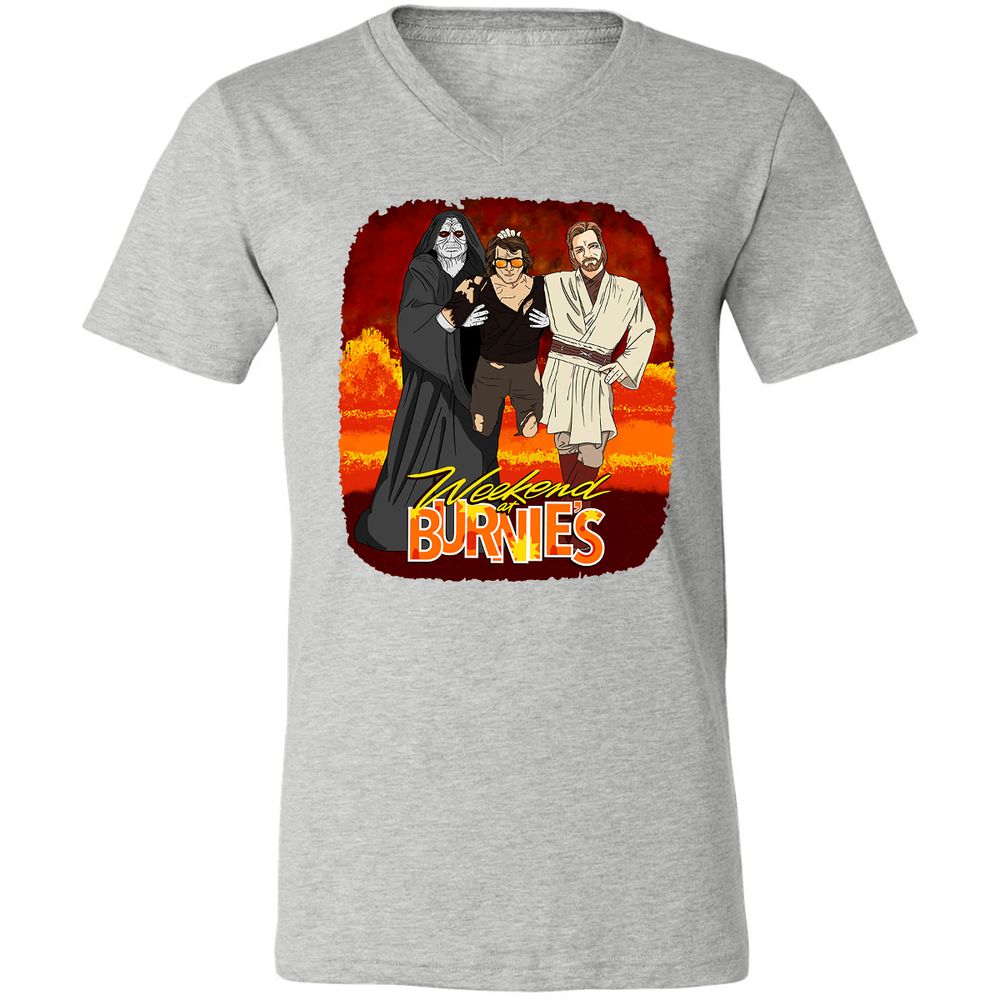 Unisex V-Neck T-Shirt - WW19K4FK - Athletic Heather - 7