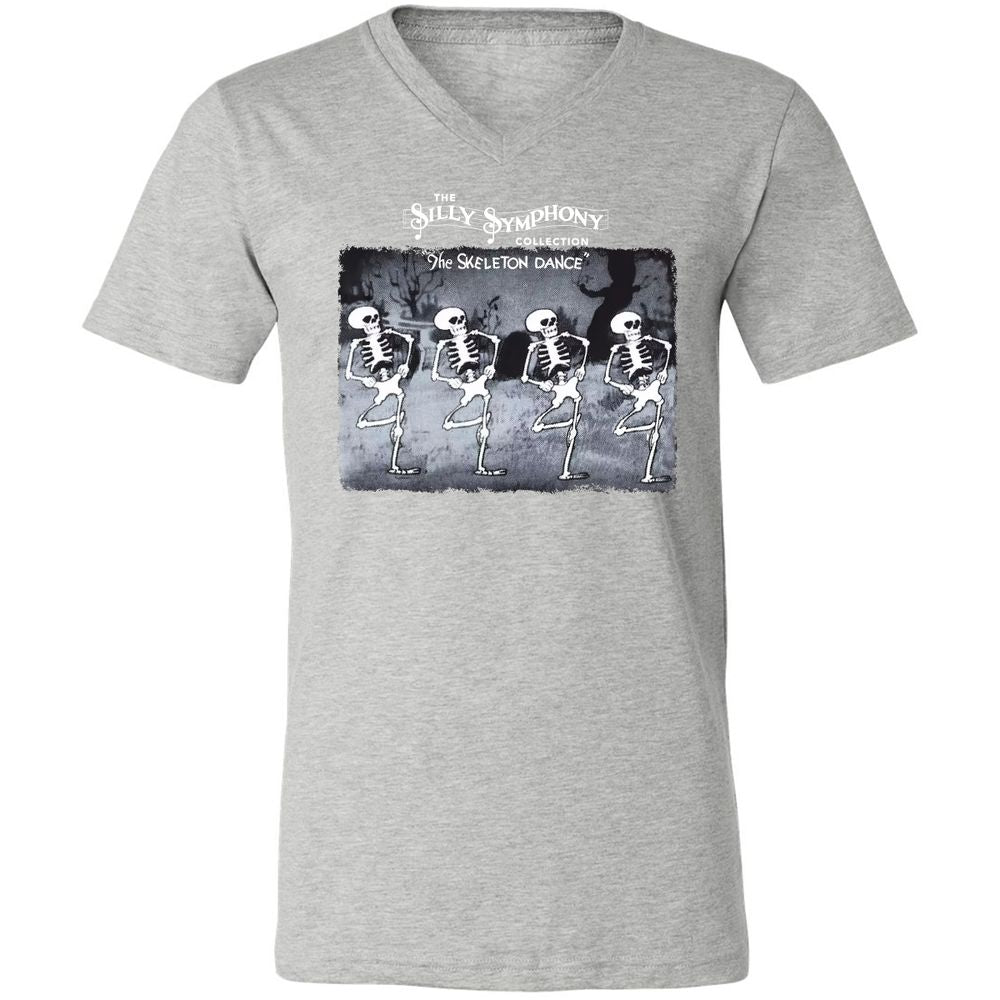 Unisex V-Neck T-Shirt - PZZUQTHR - Athletic Heather - 7