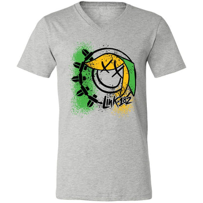 Unisex V-Neck T-Shirt - MLJNNR36 - Athletic Heather - 7