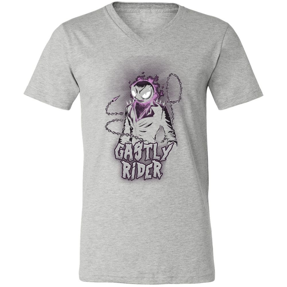 Unisex V-Neck T-Shirt - S3QCTHTH - Athletic Heather - 7