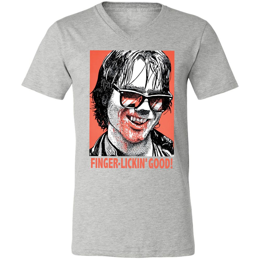 Unisex V-Neck T-Shirt - UAX1N4AU - Athletic Heather - 7