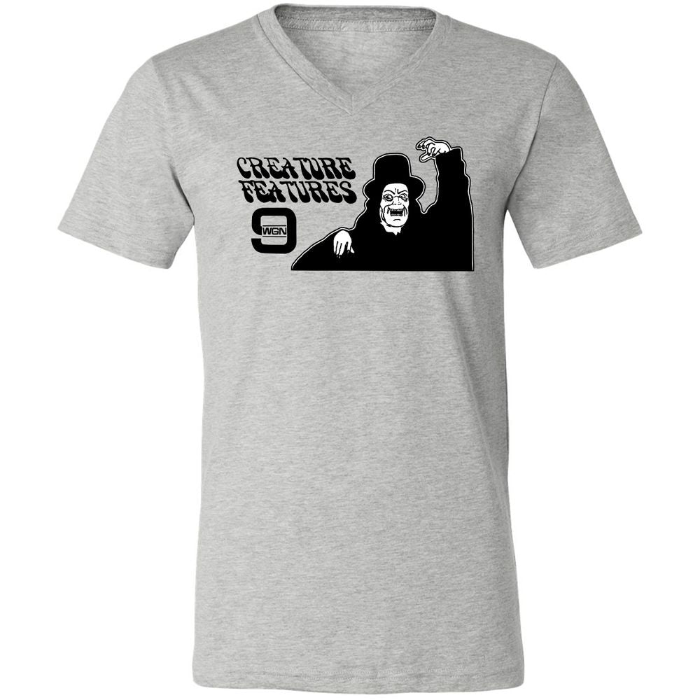 Unisex V-Neck T-Shirt - GYKBTRAL - Athletic Heather - 7