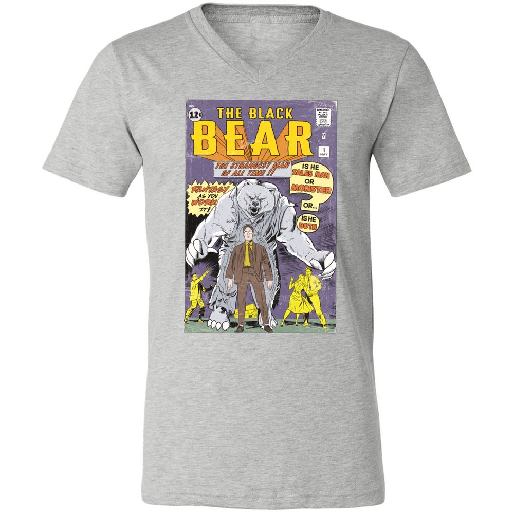 Unisex V-Neck T-Shirt - AZMZ8WSB - Athletic Heather - 7