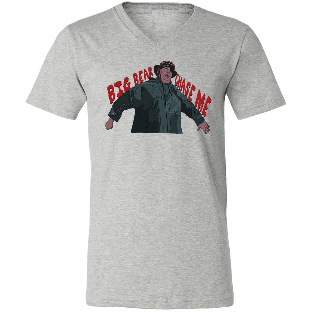 Unisex V-Neck T-Shirt - KVU79UR3 - Athletic Heather - 7