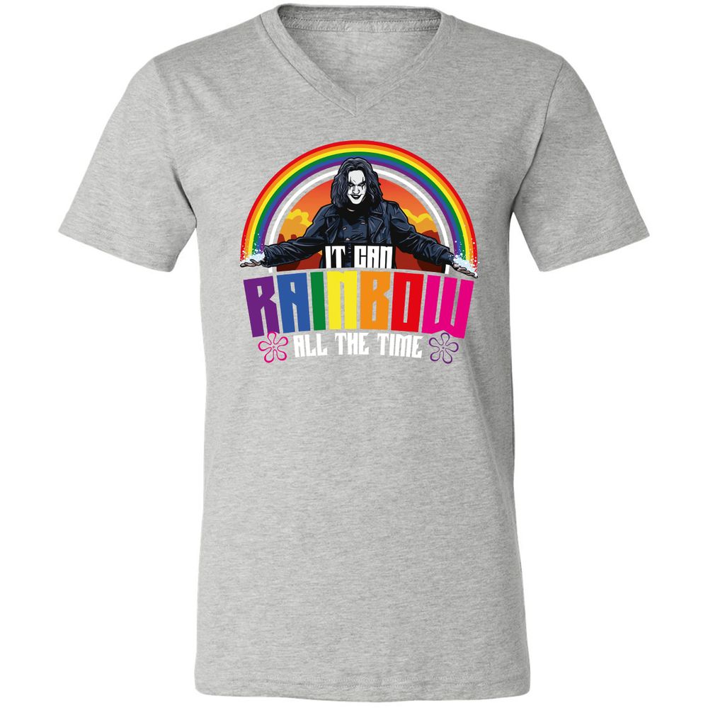 Unisex V-Neck T-Shirt - SPNV65ZJ - Athletic Heather - 7