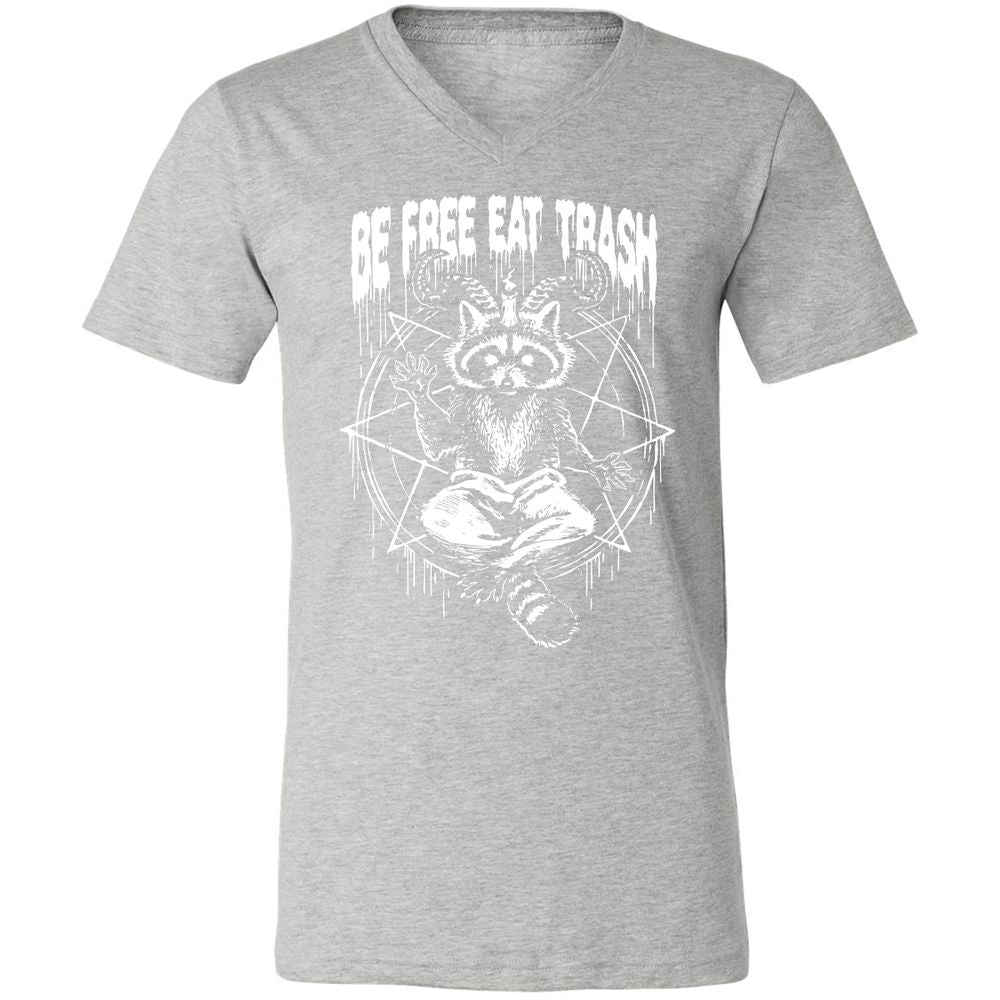 Unisex V-Neck T-Shirt - X9SEH9HK - Athletic Heather - 7