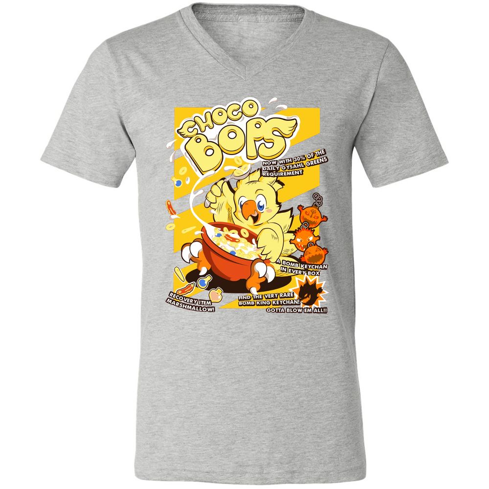Unisex V-Neck T-Shirt - T949KV4V - Athletic Heather - 7