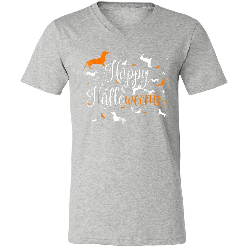 Unisex V-Neck T-Shirt - MQVGJM53 - Athletic Heather - 7