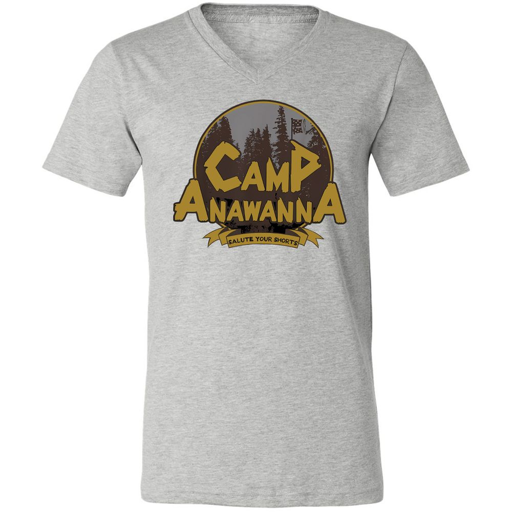 Unisex V-Neck T-Shirt - F4A41ZTT - Athletic Heather - 7