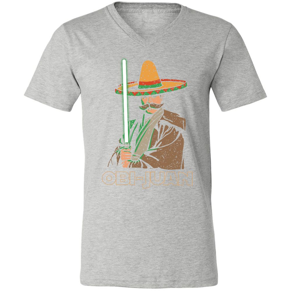 Unisex V-Neck T-Shirt - K1DS1EJ7 - Athletic Heather - 7