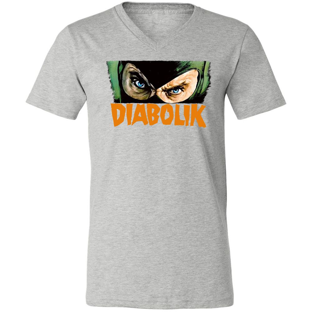 Unisex V-Neck T-Shirt - Y3C3S6F8 - Athletic Heather - 7