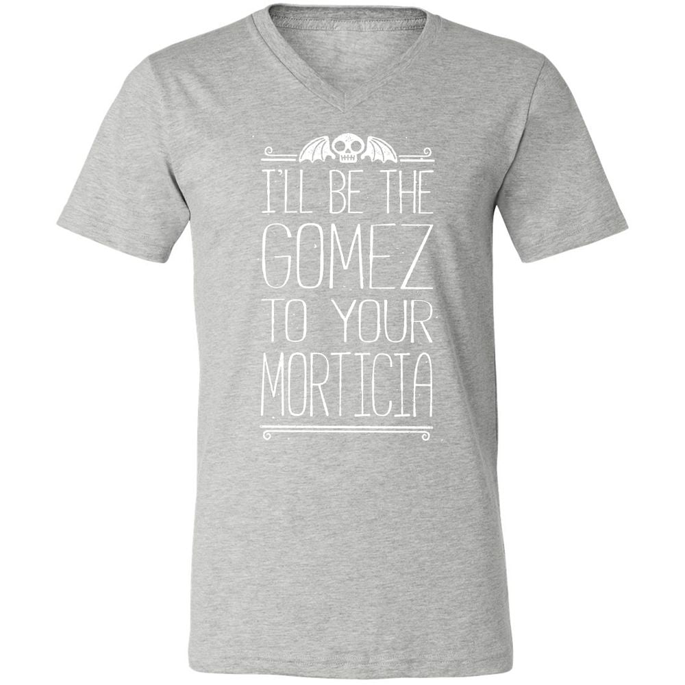 Unisex V-Neck T-Shirt - EK7GK5YN - Athletic Heather - 7