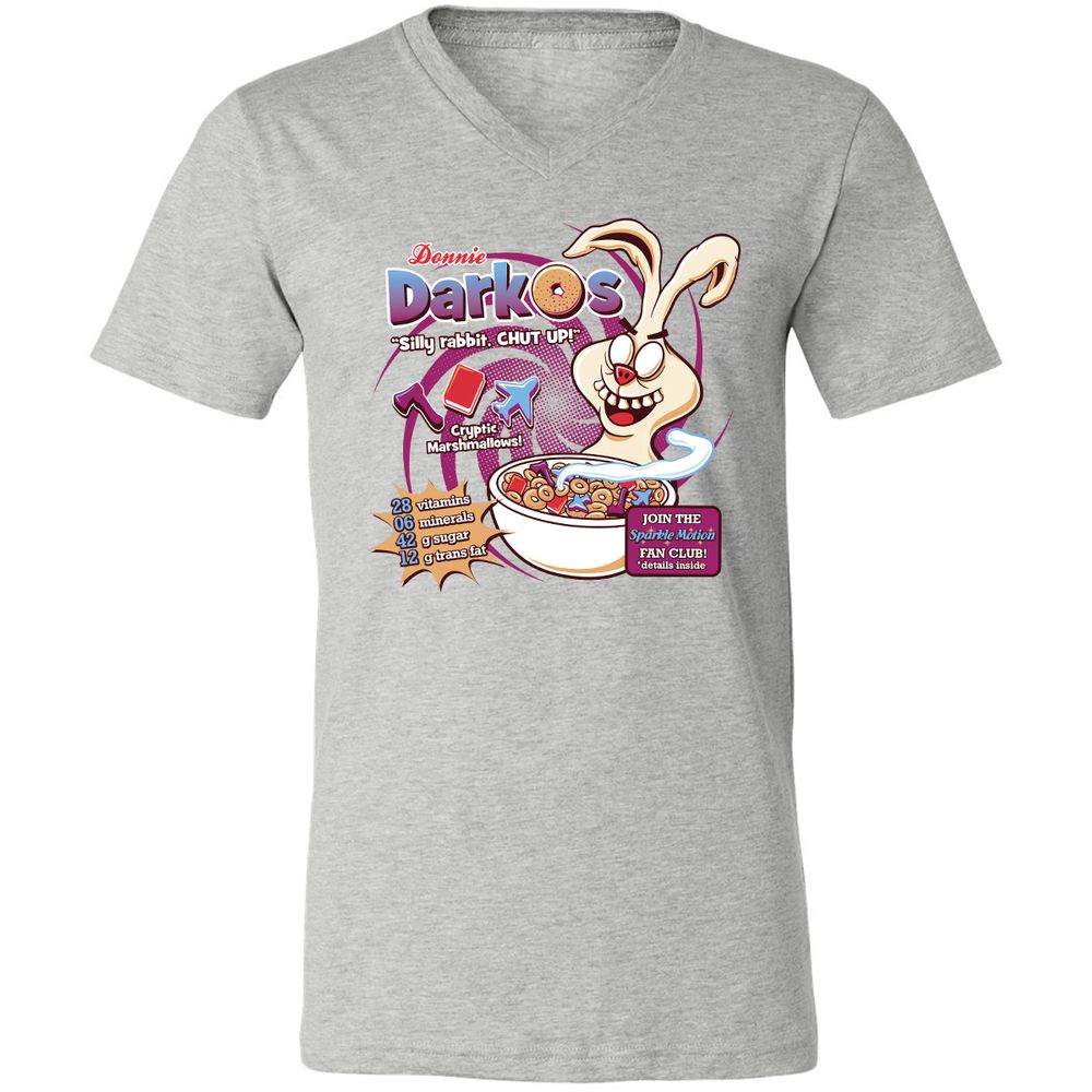 Unisex V-Neck T-Shirt - RKST5YTJ - Athletic Heather - 7