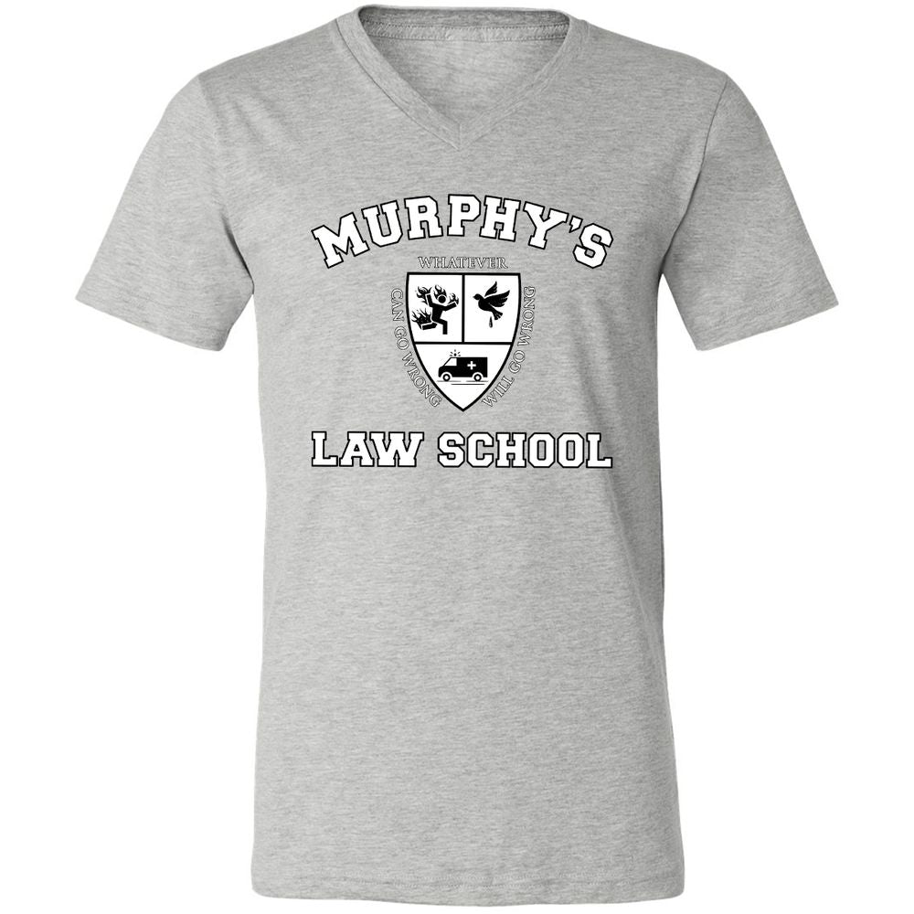 Unisex V-Neck T-Shirt - ATPMM9DS - Athletic Heather - 7