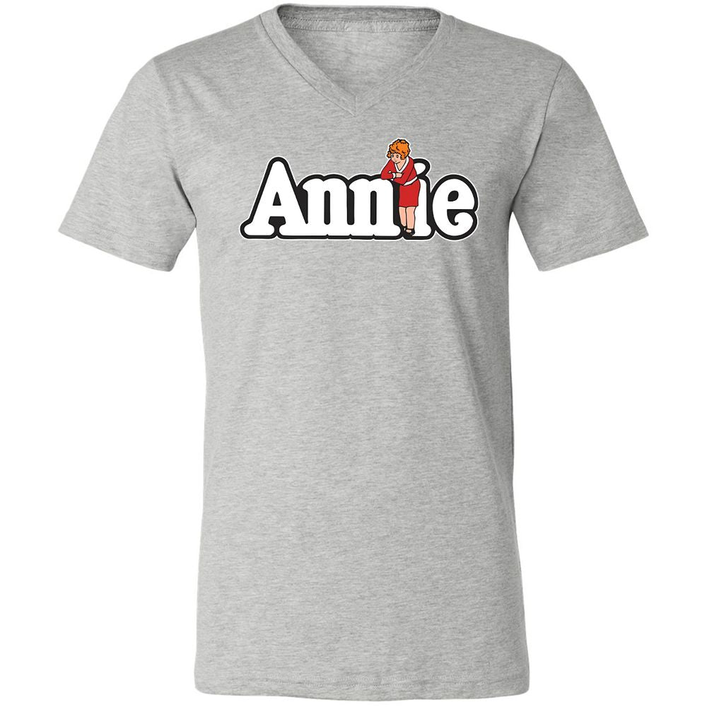Unisex V-Neck T-Shirt - NQG1NV8N - Athletic Heather - 7