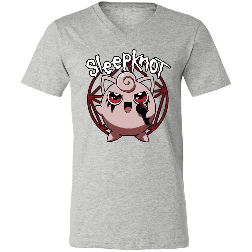 Unisex V-Neck T-Shirt - 26JN4E82 - Athletic Heather - 7