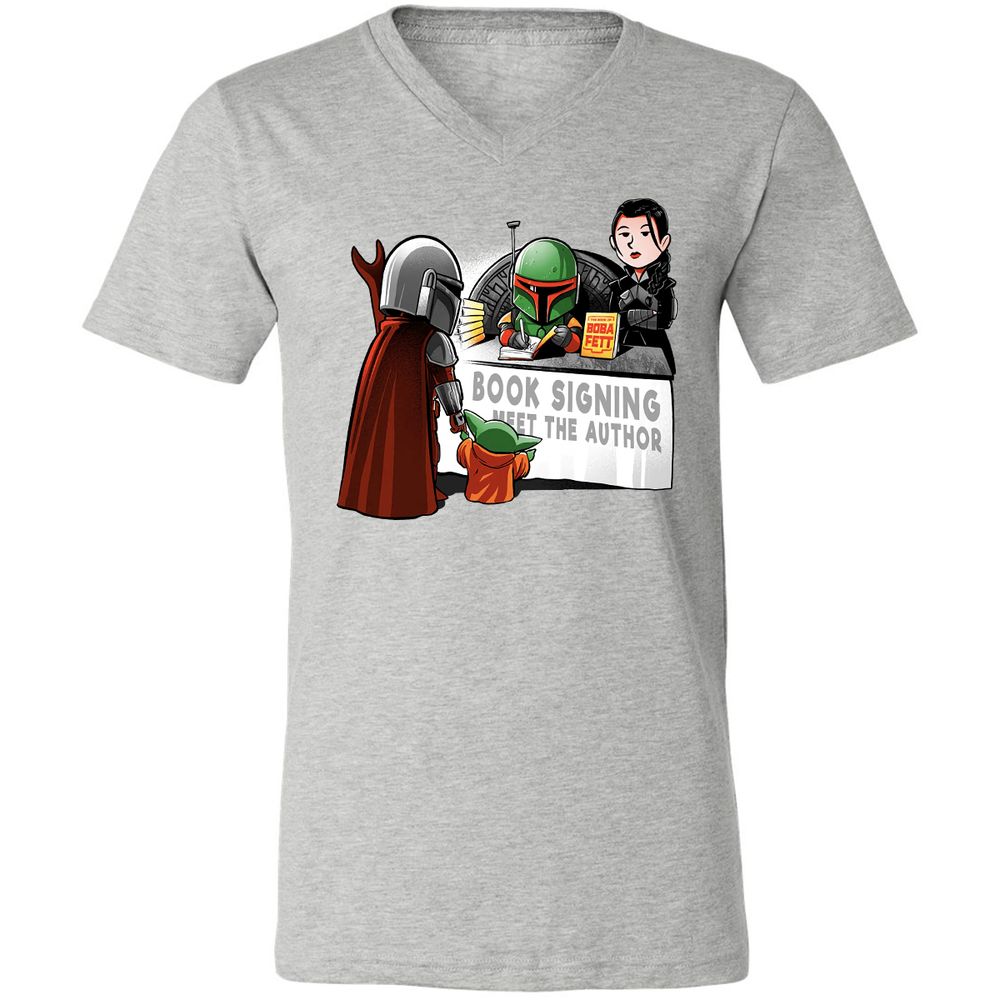 Unisex V-Neck T-Shirt - XLA39LRL - Athletic Heather - 7