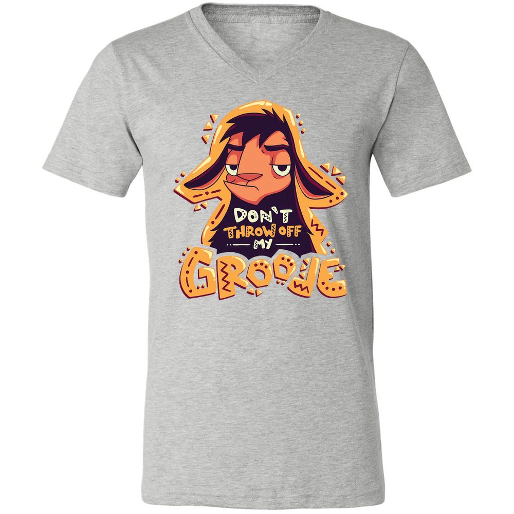 Unisex V-Neck T-Shirt - HTN2R35X - Athletic Heather - 7