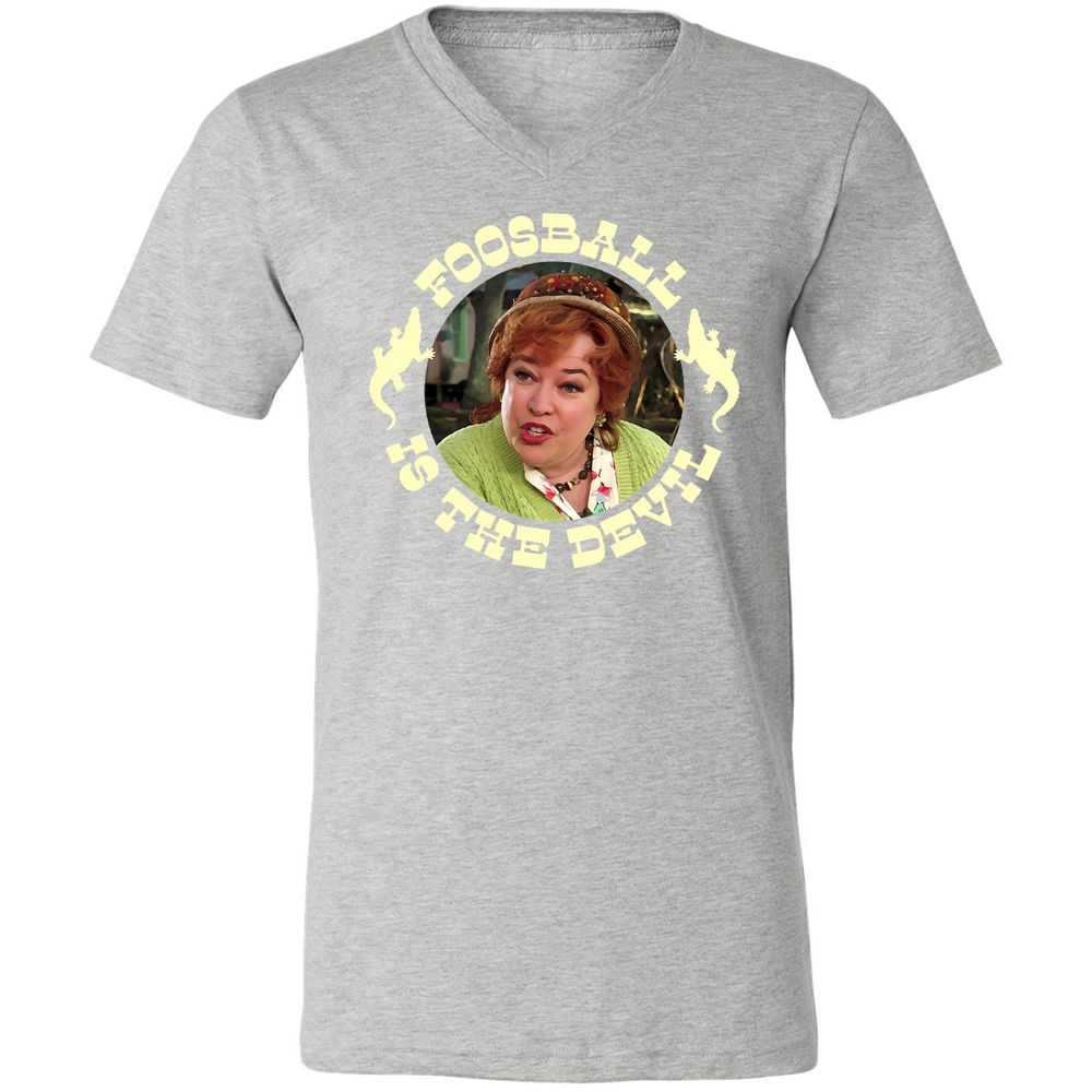 Unisex V-Neck T-Shirt - PVG95TTC - Athletic Heather - 7