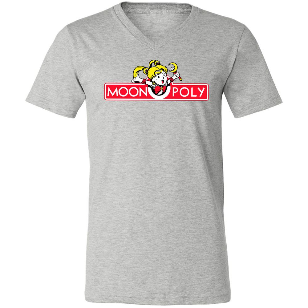 Unisex V-Neck T-Shirt - TA38M1JP - Athletic Heather - 7