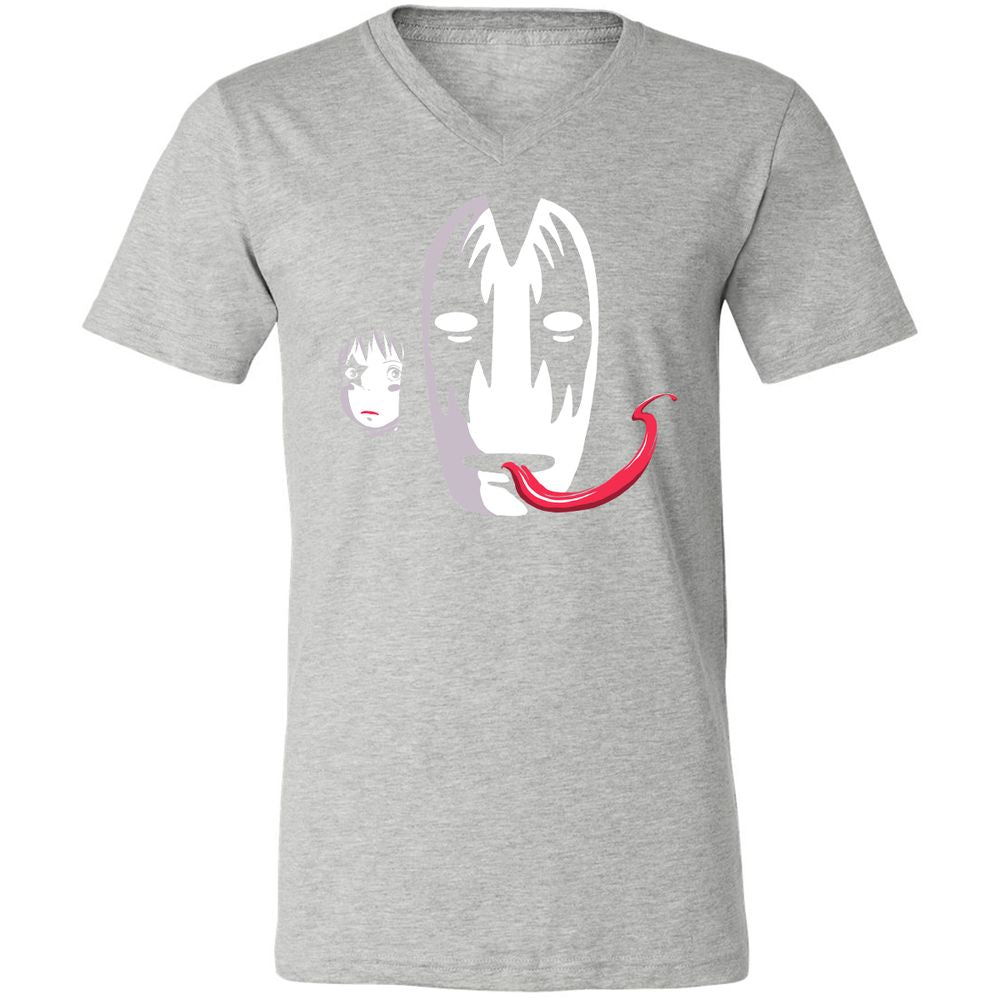 Unisex V-Neck T-Shirt - MSY57BFP - Athletic Heather - 7