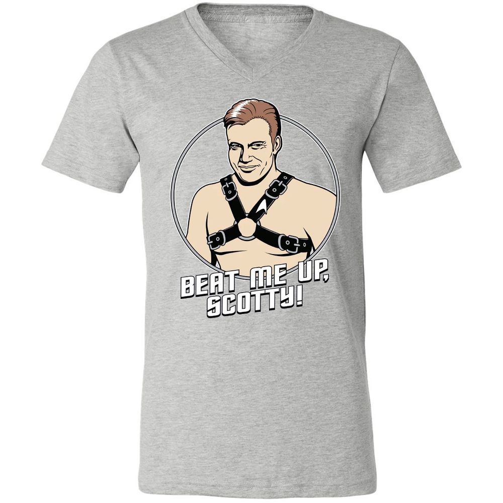 Unisex V-Neck T-Shirt - HBNGHY1G - Athletic Heather - 7