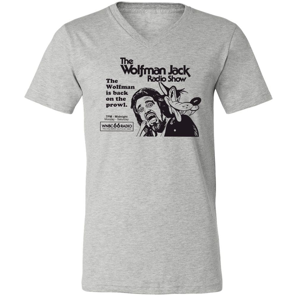 Unisex V-Neck T-Shirt - VGHV4GRX - Athletic Heather - 7