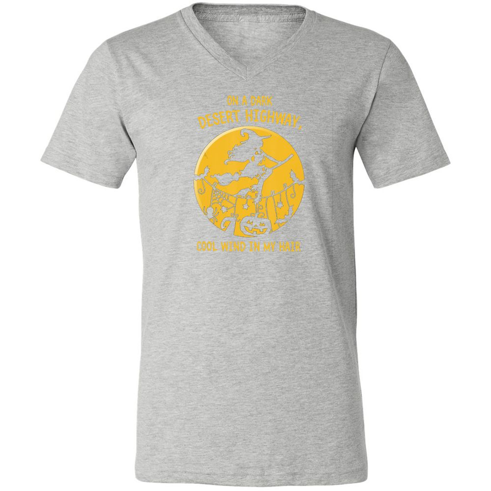 Unisex V-Neck T-Shirt - UFG38F7T - Athletic Heather - 7
