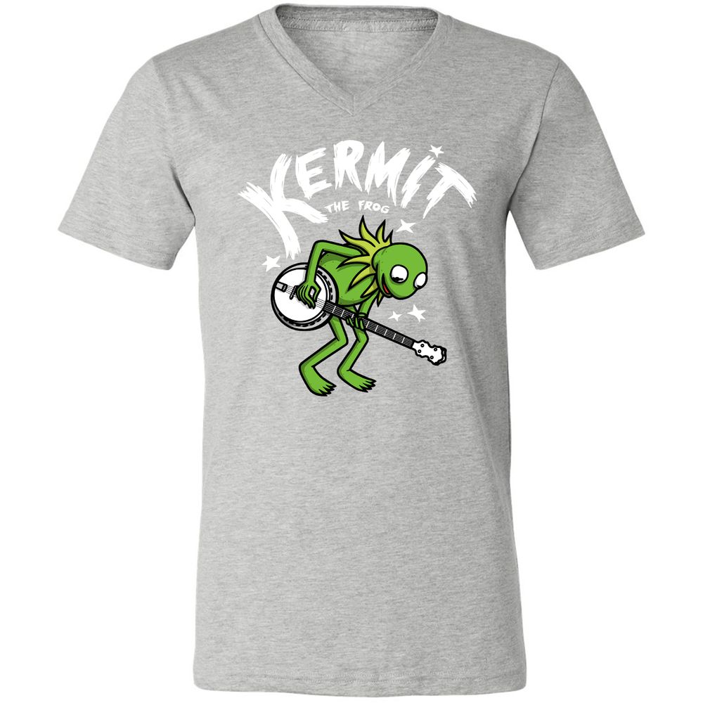 Unisex V-Neck T-Shirt - RGU2332C - Athletic Heather - 7