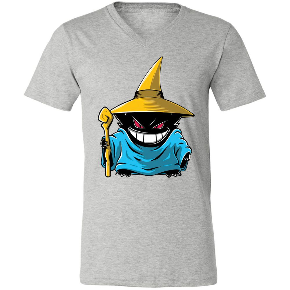 Unisex V-Neck T-Shirt - C86A9E5K - Athletic Heather - 7