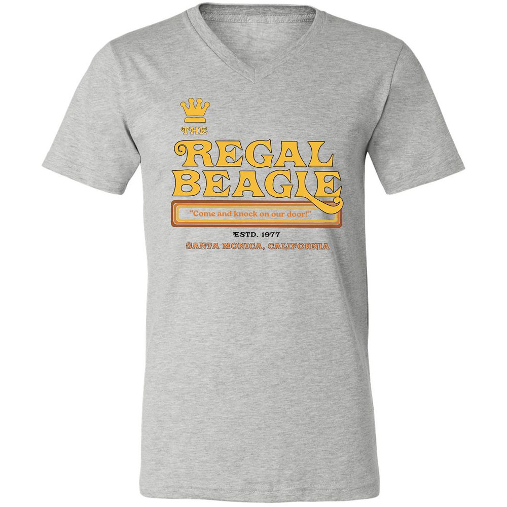 Unisex V-Neck T-Shirt - WSK2H34M - Athletic Heather - 7