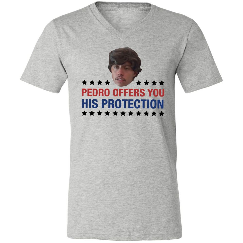 Unisex V-Neck T-Shirt - ABD3UGYG - Athletic Heather - 7