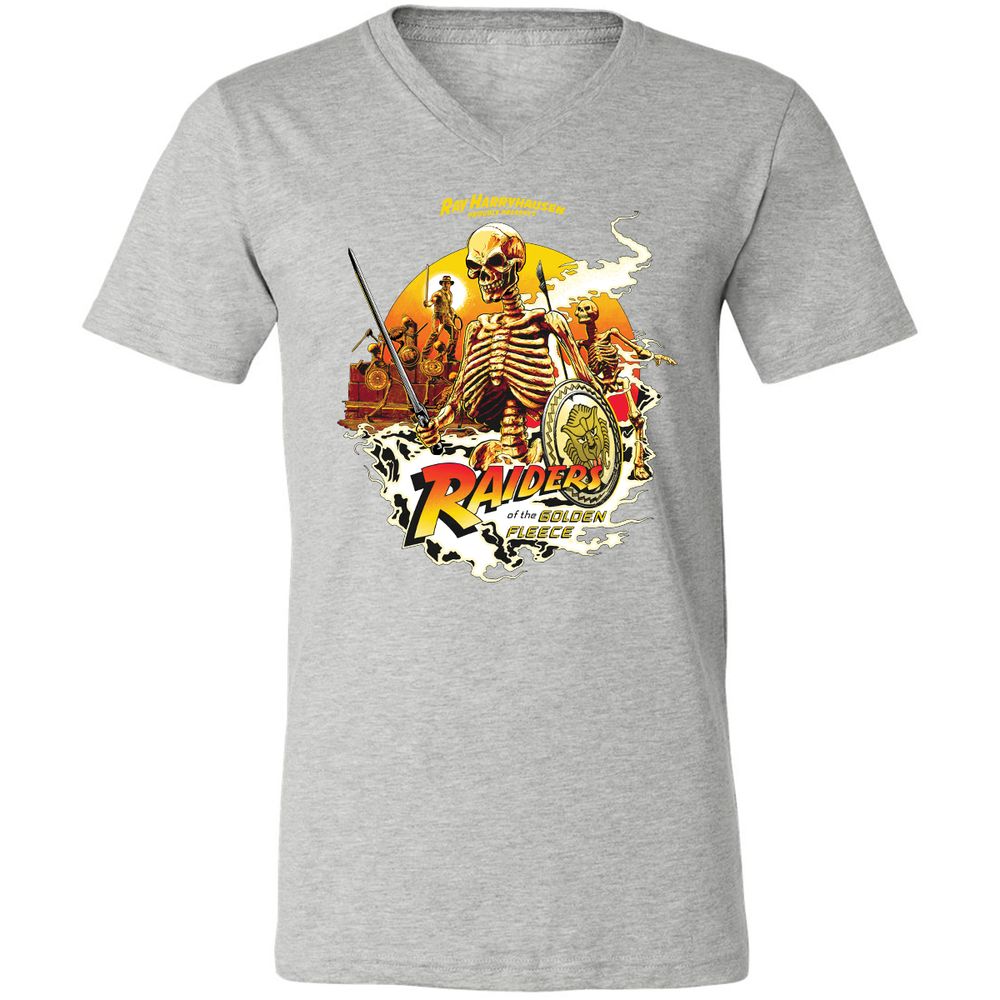 Unisex V-Neck T-Shirt - W55S8R8G - Athletic Heather - 7